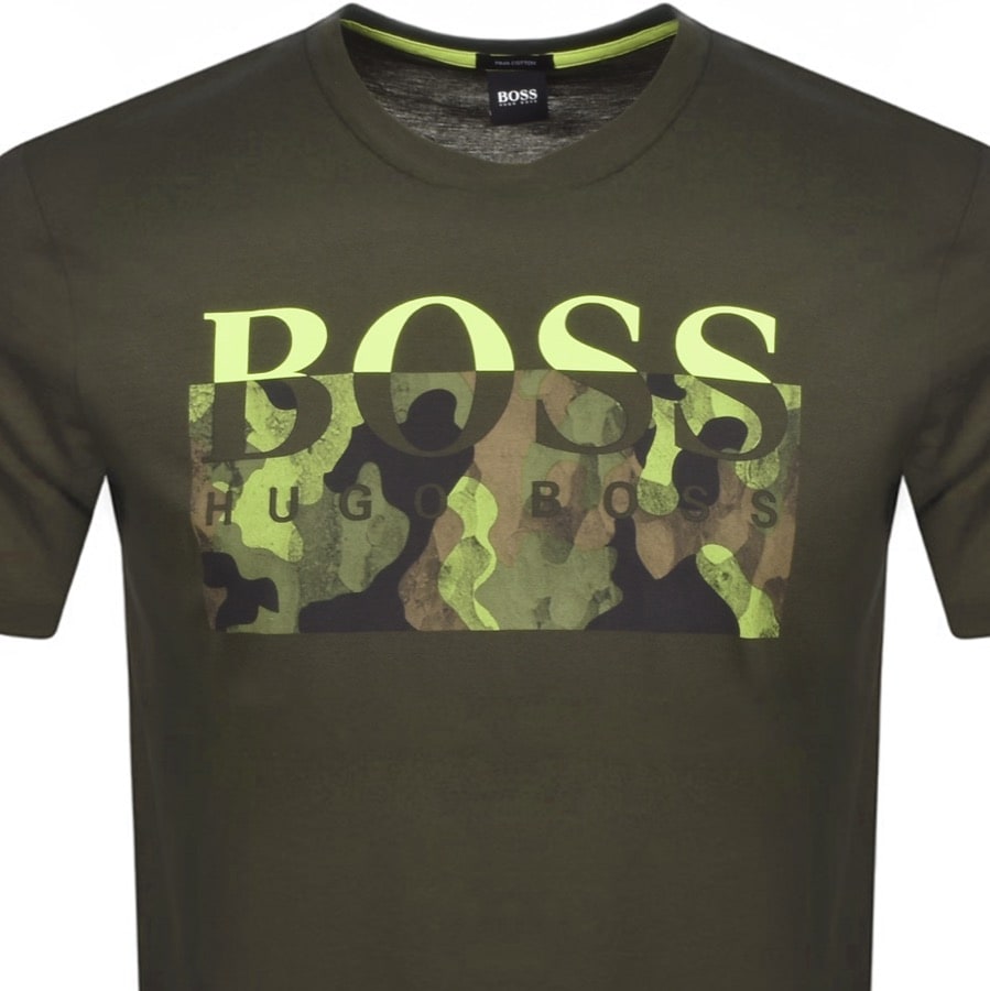 Alternative Image for ProductBOSS Thady 1 T Shirt Khaki2